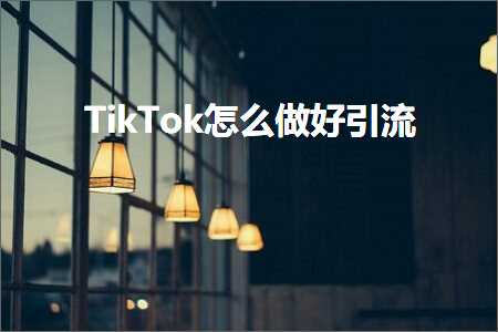 璺ㄥ鐢靛晢鐭ヨ瘑:TikTok鎬庝箞鍋氬ソ寮曟祦